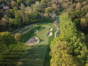 St Louis CC 1st Green Aerial